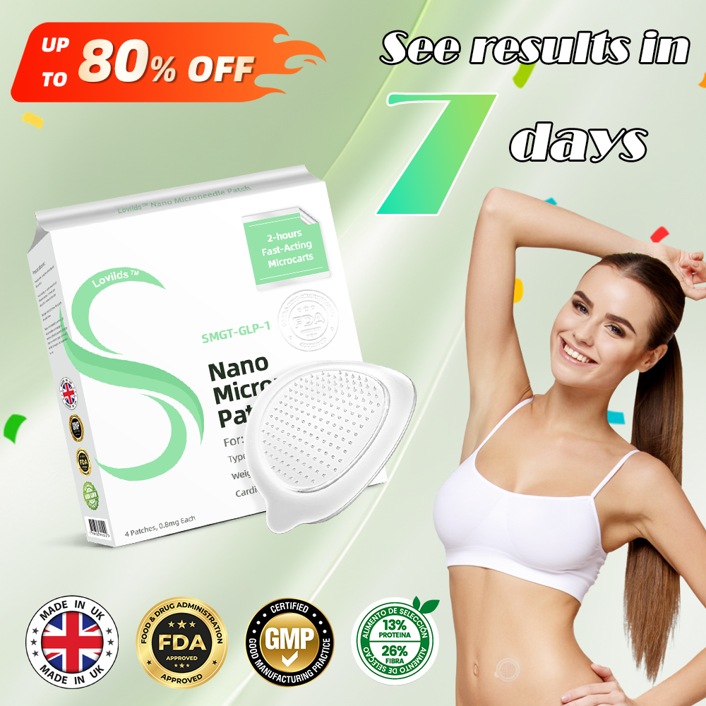 LOVILDS™ SMGT-GLP-1 Nano Microneedle Patch（Painless, long-lasting, addressing diabetes, obesity, and cardiovascular diseases）