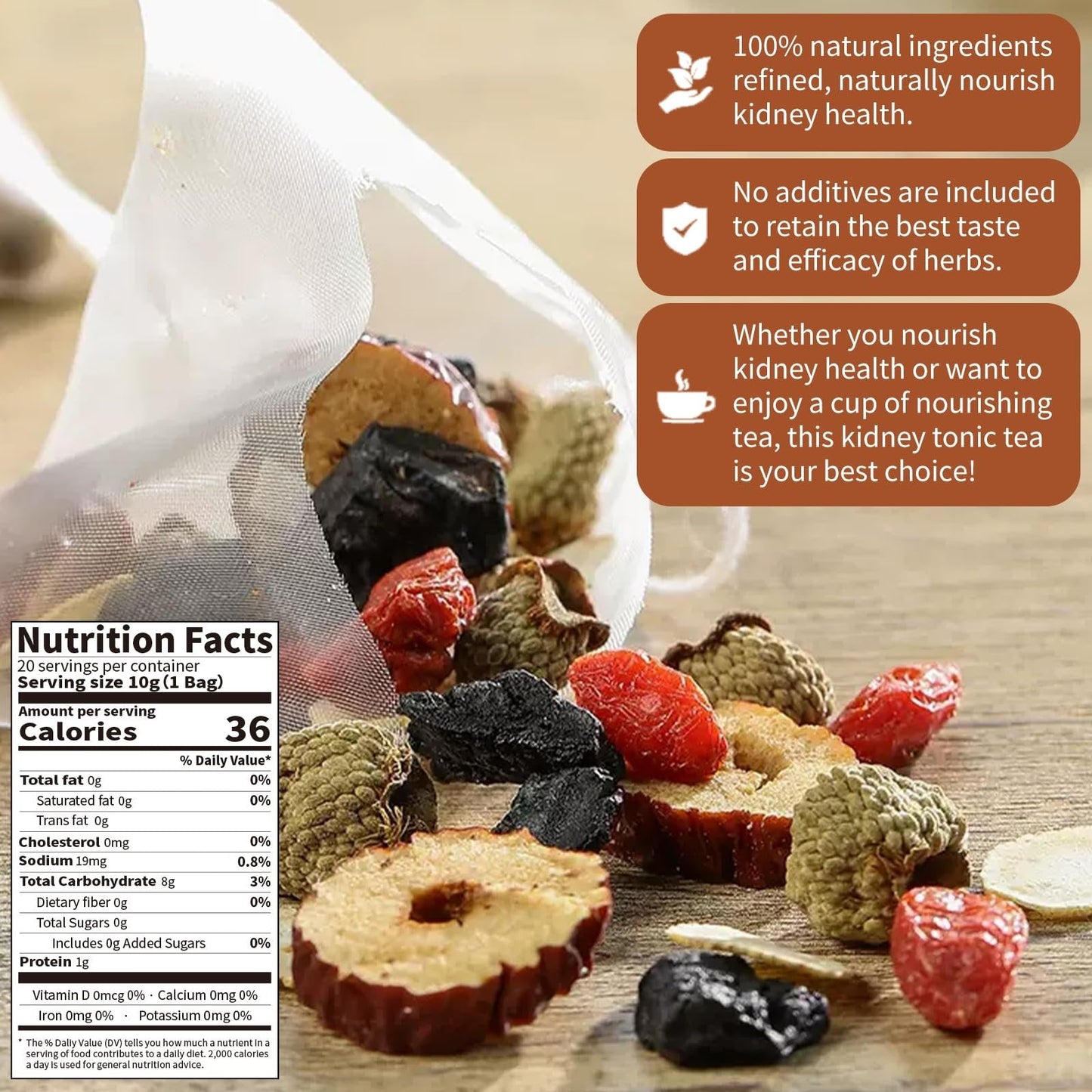 💥LAST DAY UP TO 80% off! – Ginseng Mulberry Herbal Tea for Strength & Focus